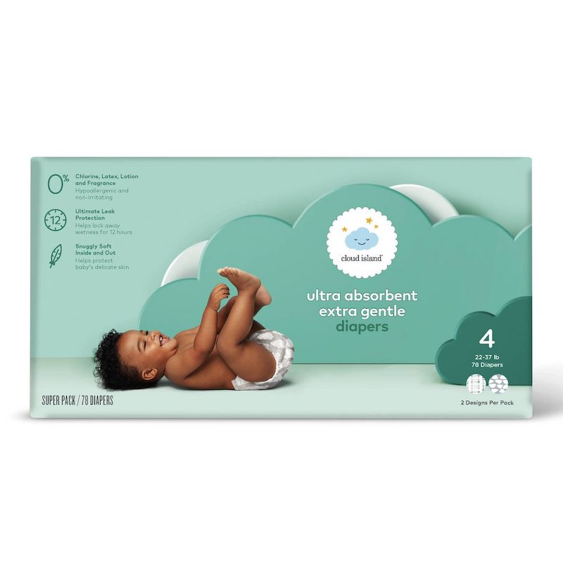 Cloud Island Diapers from Gimme the Good Stuff