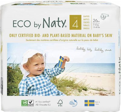 Eco by Naty Disposable Diapers from Gimme the Good Stuff