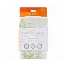 Full Circle Clean Again Extra Absorbent Cleaning Cloths - 2 Pack