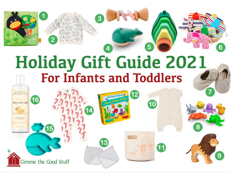 Holiday Gift Guide Babies 2021 Gimme the Good Stuff
