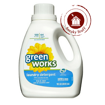 Green works free and clear laundry detergent
